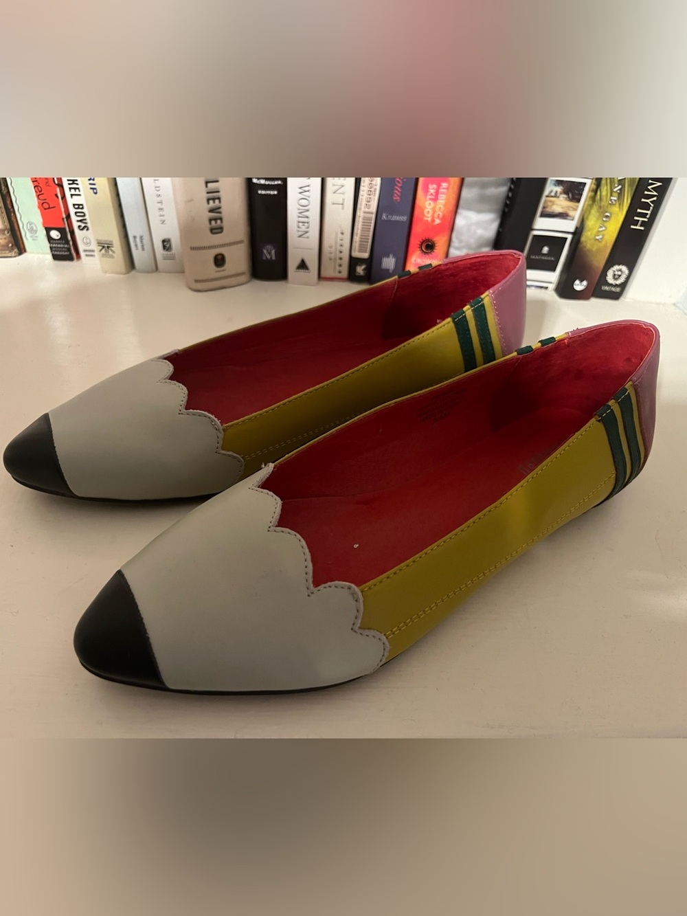 Jeffry Campbell pencil flats size 9.5